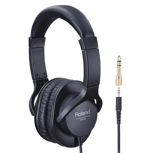 RolandMonitorHeadphonesRH-5有線ブラック RolandMonitorHeadphonesRH-5有線ブラック