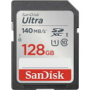 SANDISK 128GB ULTRA SDXC UHS-I MEMORY CARD - UP TO 140MB/S C10 U1 FULL HD SD CAR...
