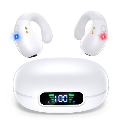 【2024年新時流イヤーカフイヤホン】OWSイヤホンいやカーフイヤホン耳挟み式イヤホンbluetoothイヤホン空気伝導イヤホンワイヤレスイヤホン骨伝導イヤホンの革新耳挟み式オープンイヤー…