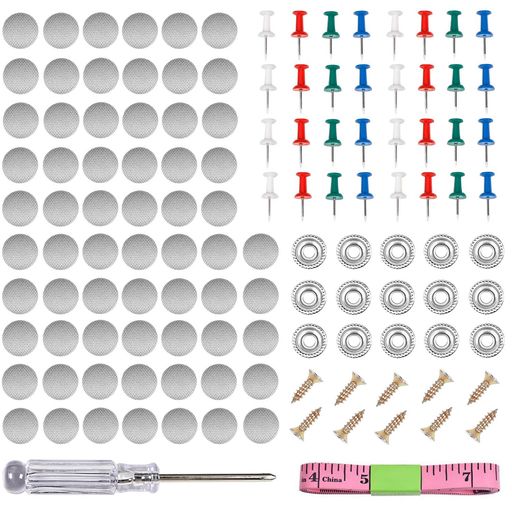Aicosineg65個セット自動車天井修理ルーフヘッドライナー自動車補修ボタンリベット天井補修車天井垂れ..