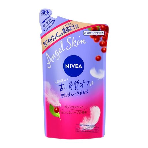 花王ニベアエンジェルスキンボディウォッシュカシス&ハーブの香り詰替360mlx3個セット 花王ニベアエンジェルスキンボディウォッシュカシス&ハーブの香り詰替360mlx3個セット
