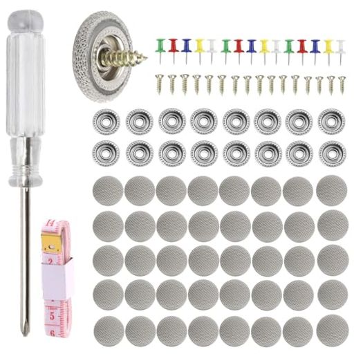 車の天井修理キット60個セット車天井垂れ修理リベットヘッドライナー修理ボタンリテーナーインテリア天..