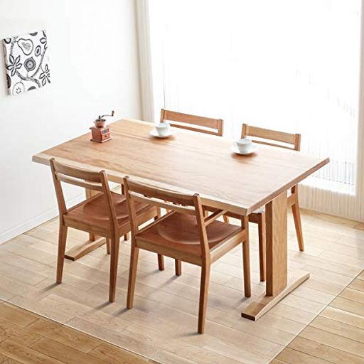 【拭くだけ】ダイニングマット 透明 190x140cm クリア 1.5mm厚 拭ける PVC 床暖房対応 お手入れ簡単 キッチマット ソフト エンボス加工 カットできる サラっとした手触り 清潔 ハードフロア/畳…