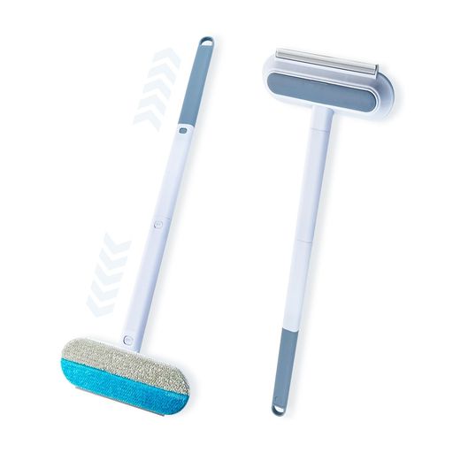 Lumojoyらくらく抜け毛スティック猫猫の毛取り長さ60cmィック毛取りブラシらくらく抜け毛グローブソファーカーペット猫の毛掃除猫ぶらし抜け毛取りくんケモトリスイーパー