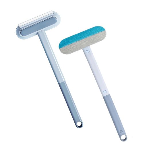 JINGYOU猫の毛取り猫毛髪掃除猫の毛取りクリーナー繰り返し使用抜け毛取り用品4in1多機能毛玉除去猫用ペットワイパー乾湿両用絨毯衣類カーペット布団シートソファ適用(43cm)