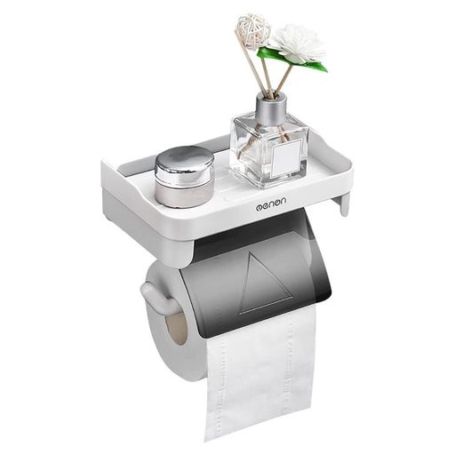 【仕様&amp;材質】:パッケージ寸法(約):190mmx120mmx68mm 重量(約):230g 材質:ABS 【ティッシュペーパーの落下防止】:トイレットペーパーホルダーは、スティックの先端が上向きに曲がる独特のデザインで、ティッシュペーパーの落下を防止しています。丸棒は長さ約13センチ。 【工芸と様式】:こちらのトイレットペーパーホルダーは高品質なABS材質を採用しており、耐衝撃性や高い剛性を持ち、錆びることがなく、色落ちの心配も要らなく、長期にご利用いただけます。 【小物を置くて大変便利】:ペーパーホルダーは小物置き棚があり、スマホやお財布、生理用品などの小物を置くのに大変便利です。 【安心保証】:私たちはお客様にご満足いただけますよう最善を尽くしておりますので、もし何かご不明な点がございましたら、お気軽にメールにてお問い合わせください。