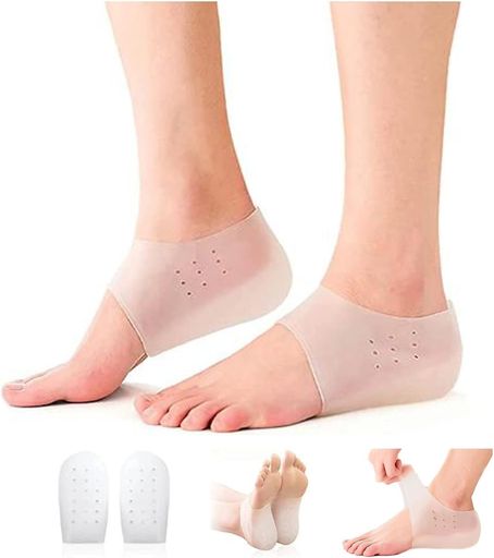 踵骨棘 高級素材: シークレットインソール 高品質のシリコン素材を使用し、優れたクッション効果を発揮します、特別に設計された通気性の穴が足を快適に保ち、蒸れを防ぎます。 インソール強化:シークレットインソール お手持ちの靴にインソールを入れるだけでかかとが上がります、外から見えない、脚長、美姿勢、身長&amp;スタイルアップ。 隠れるデザイン:シークレットインソール 靴下にすっぽり隠れる高さのインソールで、スポーツシューズやビジネスシューズなど様々な靴にお使いいただけます。 良い通気性:シークレットインソール あなたの足を快適に保つために18の通気性の穴で設計され、劇的に息苦しい熱蓄積を防ぐ 足は汗をかきやすく、蒸れやすく、インソールはそれらを乾燥した状態に保ち、熱や湿気を放出することができます。 適用: シークレットインソール この高い靴の中敷はあらゆる機会に適した男女両方によって使用することができます、日常生活、スポーツ、フォーマルな場面で自信を持ってファッションを楽しんでください。