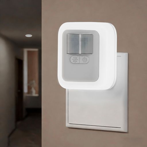 人感センサーライト 🏷️【製品仕様】◉商品名:LUTW人感センサーライト ◉電圧:100-240v50/60Hz ◉使用光源:LED*10枚 ◉本体寸法:長さ62x幅23x高さ76mm ◉色温度:昼白色 ● 重量:約45g ◉消費電力:0.2-2.4W ◉材質:ABS ◉梱包内容:本体*1、取扱説明書*1。 💡【暗闇で自動点灯&amp;明暗センサー搭載】環境光が30LUX以下になると、明暗センサーが素早く反応し、自動的に点灯します。夜間や暗い場所での移動をサポートし、足元を優しく照らすことで、寝室、廊下、トイレなどでの安全性を大幅に向上させます。特に寝室やお年寄りの部屋では、起き上がった際に足元の光が自動で点灯し、快適で安全な移動をサポートします。※明るい場所ではセンサーは反応せず、余計な電力消費を防ぎます。 🔦【10段階調光&amp;4段階の点灯時間調整】短押しで、10段階の明るさを簡単に調整可能。お好みに合わせて、暗い廊下でも明るく、寝室やリビングでは優しい光に変えることができます。これにより、シーンに合わせて最適な明るさを提供します。