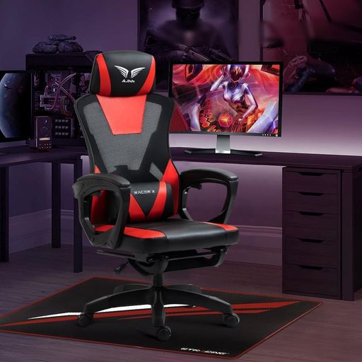 ✅【ゲーマー向け】ゲーミングチェアは人間工学に基づく設計により、腰、背中、肩にかけて負荷を軽減し、長時間の作業でも楽な姿勢を保ちます。またメッシュ素材で、通気性に優れており、暑い日でも蒸れずに快適に使用できるゲーミングチェアです。 ✅【極上の座り心地】背もたれは通気性の高い高密度メッシュ素材で背中の蒸れをサラッと解消します。肉厚なクッション座面の適度な沈む込が、安定した座り心地とフィットする心地よさを生み出します。またランバーサポートは背骨のラインにフィットするデザインで背中を自然な形に長く保持し、腰への負担を和らげます。 ✅【機能性に優れる】座面の昇降幅は8CMまで可能となり、身長やデスクの高さに合わせて自分の好み高さを調整するこどができます。リクライニング機能は仮眠や休憩の時に利用して最適な135度までの無段階調節できます。静音キャスターは、滑り止めと耐摩耗性を両立させ、床を傷つけることもありません。SGS認証のシリンダーにより、より安全でより丈夫。