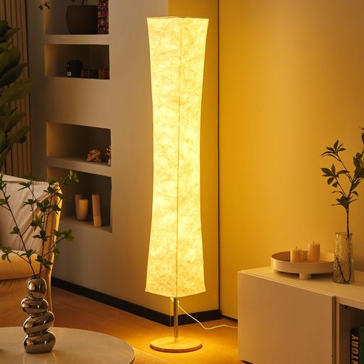柔らかく暖かな光を提供します 💡完璧なサイズでどんな装飾にもよく合います:フロアランプはクラシックなデザインで、モダンから伝統的な装飾までどんな部屋にもぴったりです。シンプルでありながらエレガントなデザインで、家のどの部屋にも簡単に置けます。本物の金属フレームはシンプルなデザインで、LONRISWAYランプの照らされた質感のあるランプシェードの温かみのある色調で部屋を広く感じさせます。このランプの全体的な外観と感触は、どの部屋でも暖かく居心地の良い気分にさせてくれます 💡美しく温かみのある光の雰囲気:生地の質感により、まるで大理石の彫像のように見えます。光は非常に優しく目に優しいです。LED電球の平均高さは均一な光を与え、暖かくロマンチックな雰囲気を作り出します。不快なオーバーヘッドライトの代替品として、ランプは柔らかくて豊富な室内照明を提供し、室内空間を明るくします。 Teyvek Dupont の装飾シェードがあれば、頭上やむき出しの電球のまぶしさから解放されます。家族はまるで自宅にいるかのように快適に過ごせます。