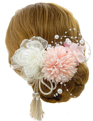 【JZOON 髪飾り】髪飾り 6点セット ヘアアクセサリー ヘアメイク ドライフラワー U...