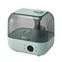 【Toffy/トフィー】抗菌ハイブリッドアロマ加湿器 4.7L HF08(ペールアクア)上部給水式長時間加湿ロングノズル自動湿度コントロール機能タイマー付きアロマオイル・アロマウォーター対応抗…