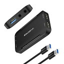 LENTIONHDMIキャプチャーボード1080p60HZUSB3.0ゲームキャプチャービデオキャプチャSwitch/PS4/XboxOne対応Windows/Linux/MacOSXゲーム配信テレワークWeb会議