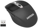 ARTECK 2.4G ワイヤレス マウス USBレシバー 人間工学に基づいた設計 静音クリック サイドボタン搭載 マウス コンピューター デスクトップ PC ラップトップ WINDOWS 11/10/8/7との交換性あり