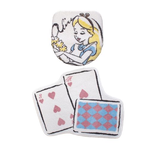 Disney(ディズニー)ふしぎの国のアリストイレ2点セット温水洗浄便座用SB-557-D洗浄暖房用