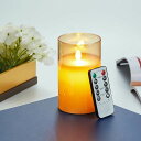 LEDキャンドルライト電池式本物の炎のようにゆらめろうそくMELEJIAリモコン搭載タイマー機能自動消灯明るさ調整暖色光LEDロウソクインテリア誕生日ウェディン...