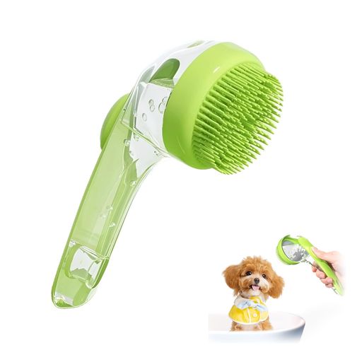 🐾【泡シャンプー機能】ソープディスペンサーを内蔵し、シャンプーと水を入れて軽く振るだけで、瞬時に豊かな泡が作れます。ブラシから直接泡が出てくるので、マッサージしやすく、毛穴の奥まで洗浄できるので、自宅でサロン品質のシャンプー体験ができます。シャンプーを正確に分配し、不要な洗剤の無駄を省きます。 🐾【精密な液漏れ防止】ブラシ中央の十字型の通気孔が空気圧を正確に調整し、シャンプーの液だれや無駄を防ぎます。密閉設計と相まって、入浴エリアを清潔に保ちながら、最適な量のシャンプーを提供します。シャンプーの無駄を最小限に抑えるだけでなく、使用中のコントロール性も向上します。 🐾【やさしくマッサージ】密集した柔らかいシリコン毛が、愛犬の皮膚を傷つけることなく、深く清潔で心地よいマッサージを提供します。毛のもつれを解き、根元から汚れを取り除き、血行を促進します。短毛種から長毛種まで、すべての犬種に適しています 🐾【滑り止めグリップ】人間工学に基づいた握りやすいデザインと滑り止め素材により、安定したグリップと信頼性の高い操作性を実現します。