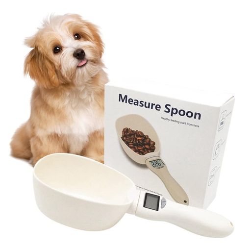 aninako計量スプーンペット給餌スプーンダイエット計量カップ犬・猫用フードスケールデジタル計量スプーンLCDモニター測定取り外し可能高精度プラスマイナス1g4測定単位耐久性ペット用…