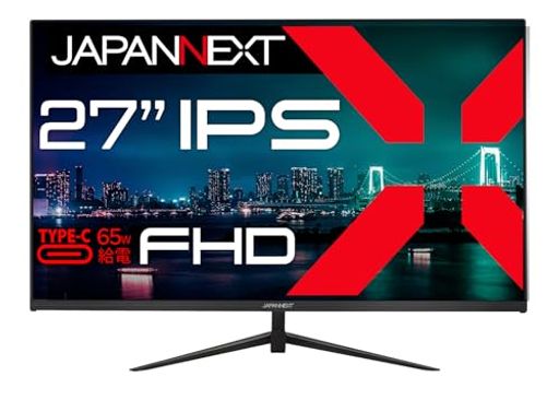 JAPANNEXT27インチモニターフルHD1920x1080解像度IPSディスプレイ(/USB-C給電(65W)/スピーカー内蔵/ブルーライトカット)JN-IPS27FHD-C65W JAPANNEXT27インチモニターフルHD1920x1080解像度IPSディスプレイ(/USB-C給電(65W)/スピーカー内蔵/ブルーライトカット)JN-IPS27FHD-C65W