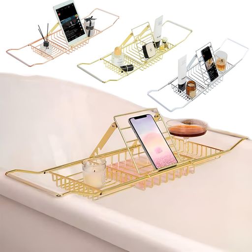 【多機能収納】バスタブトレイは 携帯電話 タブレット 書籍 その他の種類のアイテムを置くことができ 多様なバスルームの経験をもたらし もはや単一の入浴機能に限定されず あなたの浸漬時間がよりカラフルになります 【柔軟なサイズ調整】このバスタブトレイは伸縮式で バスタブのサイズに合わせて調節でき 様々なサイズのバスタブに適しており より親密な使用感をもたらします 【高品質で耐久性のある素材】バスタブのトレイは 良好な耐食性と高い靭性を持つステンレス鋼で作られており 厚くなったブラケットの設計は 製品の安全性と安定性を確保するために 重いアイテムに耐えることができる 【シンプルで寛大な外観】バスタブのトレイは シンプルで寛大なデザインスタイルを採用し バスルームの環境とコーディネートされ ユーザーに視覚的な影響を与えない より快適で調和のとれたバスルーム環境を作成します 【滑り止めデザインコンセプト】バスタブのトレイは 滑り止めのデザインで バスタブの端でより安全で信頼性の高い使用する