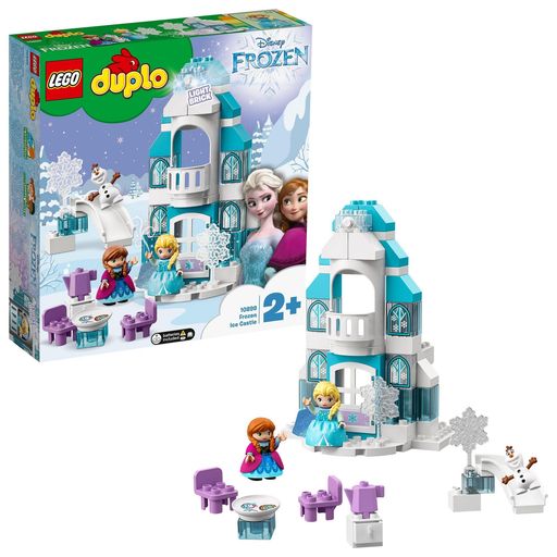 レゴ(LEGO) デュプロ アナと雪の女王 光る!エルサのアイスキャッスル クリスマスプレゼント クリスマス 10899 おもちゃ ブロック プレゼント幼児 赤ちゃん お城 お人形 ドール 男の子 女の子…
