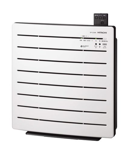 日立空気清浄機クリエア~15畳床置き・卓上兼用タイプPM2.5対応リモコン付きEP-Z30RWホワイト