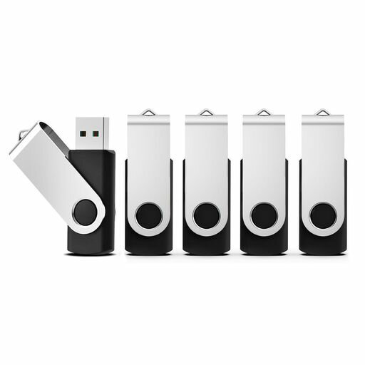 KEXIN USBメモリ 64GB 5個セット USB 2.0 