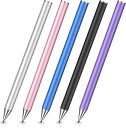 タッチペン 5本セット MEKO スタイラスペン スマートフォン タブレット スタイラスペン IPAD IPHONE ANDROID 超高精度 途切れなし(2)