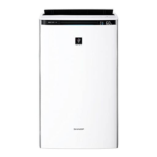 シャープ加湿空気清浄機KI-RX75-WホワイトプラズマクラスターNEXT(50000)COCOROAIR搭載空気清浄34畳【自動掃除機能付き】タンク容量約3....