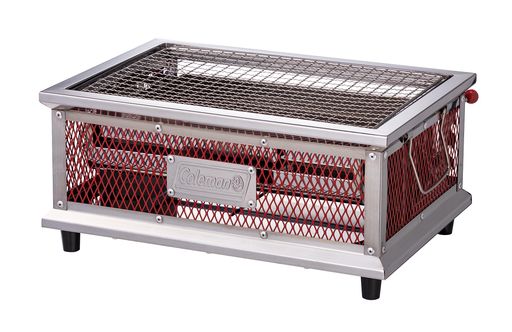 Coleman(コールマン)グリルクールスパイダープロテーブルトップバーベキューコンロ卓上BBQバーベキューキャンプアウトドアグリル焚き火簡単設営焼網炭の継ぎ足し簡単炭