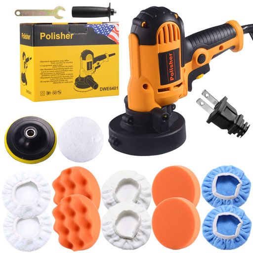 GHDVOPポリッシャー電動サンダポリシャー電気研磨機無段変速可能研磨パッド付き110V対応可能軽量小型自..