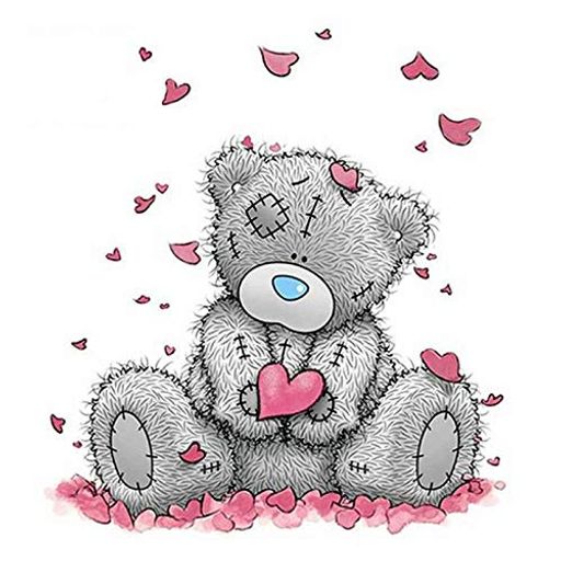 DIY 5D ɥڥƥ󥰥å  Ҷ LOVE THE TEDDY BEAR եɥ ɽ ƥå ̿...
