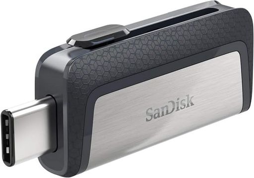  SANDISK サンディスク USBメモリー USB3.1対応 TYPE-C & TYPE-Aデュアルコネクタ搭載 R:150MB/S 海外リテール SDDDC2-128G-G46
