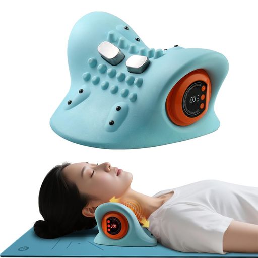 Mocasa多機能ピロー3種類モード3段階強度調節簡単操作Type-C充電式軽量男女兼用母の日父の日誕生日プレ..