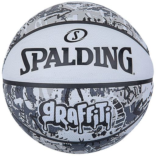 SPALDING(スポルディング)バスケットボールグラフィティホワイト7号球84-375Zバスケバスケット