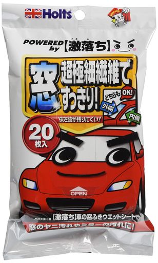 乐天商城 - ホルツ自動車・ウェットシートクルマの【激落ちくん】車の窓ふきウェットシート20枚入HoltsMH70110