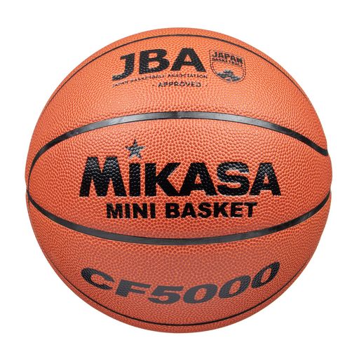 ミカサ(MIKASA)バスケットボール5号日本バスケットボール協会検定球(男子用・女子用・小学生)ミニバスケット人工皮革茶CF5000推奨内圧0.42(kgf/cm2)