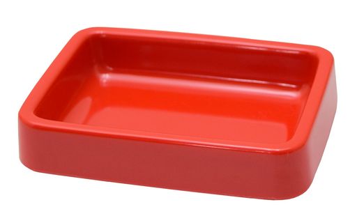 Rakuten - エンテックA-272Rカラー灰皿長角赤A272R