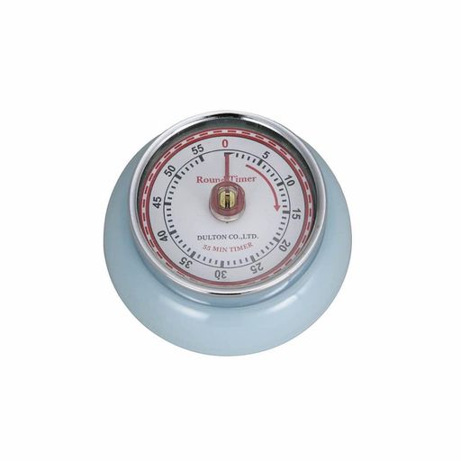 ダルトン(Dulton) キッチン用品 キッチンタイマー ウィズ マグネット サックスブルー 高さ30x直径70mm KITCHEN TIMER WITH MAGNET SAX 100-189SB