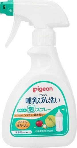 ピジョン Pigeon 哺乳びん洗い かんたん泡スプレー 270mL