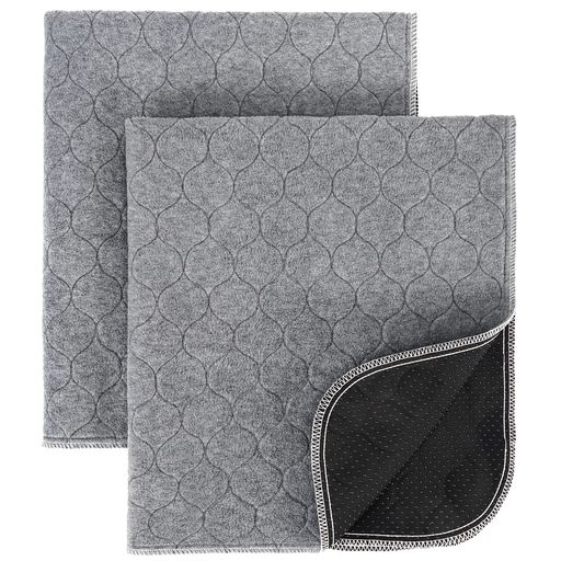 犬猫用洗えるペットシーツおしっこパッドペット用下敷きマット速乾滑り止め加工介護シーツ洗濯機で丸洗い繰り返し利用可能(60x45cm)