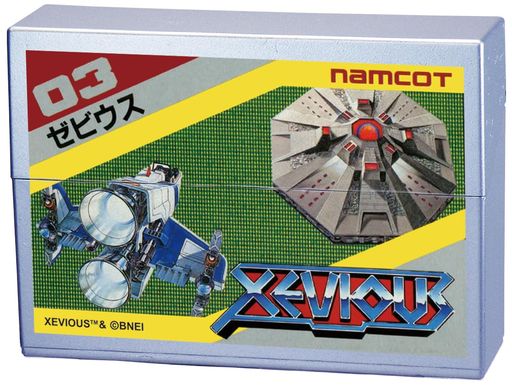ペンギンライター加熱式タバコ用ハードケース小物入れミニケースゲームカセット風namcoナムコゼビウス..