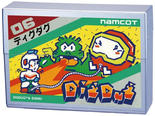 ペンギンライター加熱式タバコ用ハードケース小物入れミニケースゲームカセット風namcoナムコディグダ..