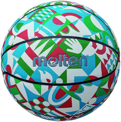 モルテン(molten)バスケットボールバスケグラフィックボール24人工皮革5号球B5F3600-2