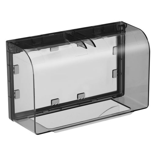 ERINGOGO防水コンセントカバー粘着式厚手ダブルポジション保護ソケットカバー20.2x12.1x7.5Cmキッチン..