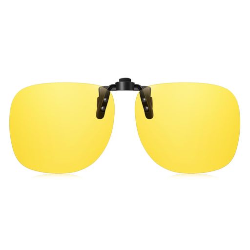 [TINHAO] クリップオン サングラス 偏光レンズ UV400 跳ね上げ