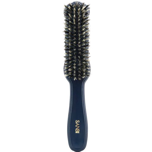 乐天商城 - サンビー工業 日本製 ヘアブラシ LY (LY-221 ブルー(やわらかい豚毛))