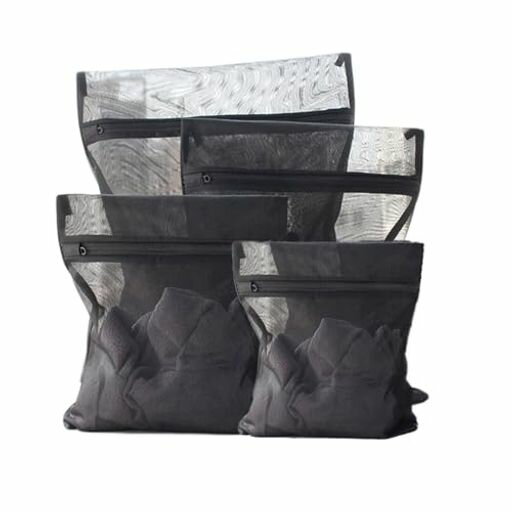 洗濯ネットランドリーネット物干しネット4サイズ細かい網目平干しネット衣類変形防止大容量防風通気型崩れしにくい衣類損傷防止型崩れ防止絡み防ぎコートT-シャツセーターブラジャー…