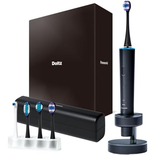 【2023年発売】パナソニック音波振動ハブラシドルツ最上位モデルW音波振動Bluetooth搭載ライトリング機..