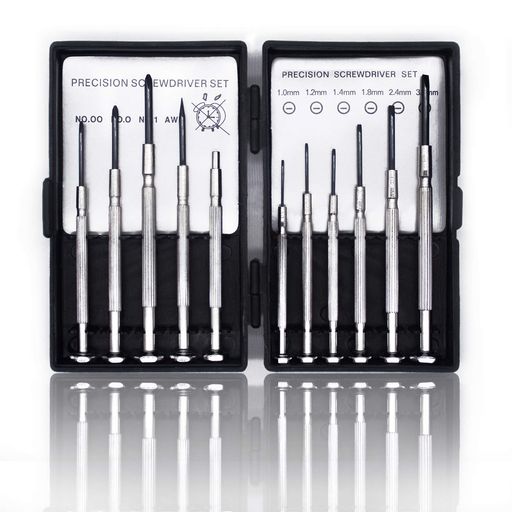 Driver Set - エプダ店精密ドライバーセット時計メガネ修理工具11本組(精密用)